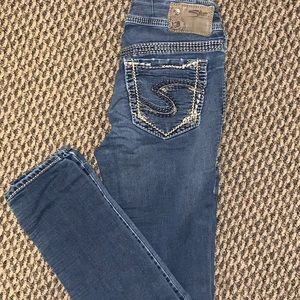 Straight leg jeans